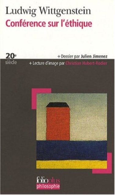 Cover for Ludwig Wittgenstein · Conference sur l'ethique (Taschenbuch) [French edition] (2008)