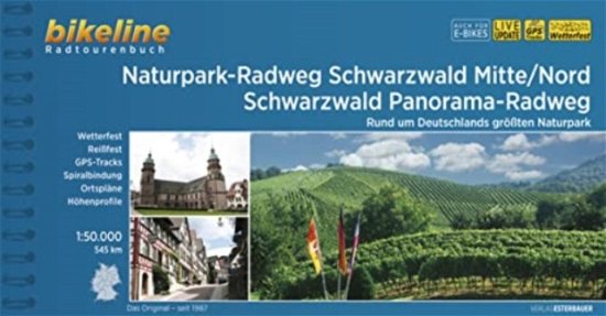 Esterbauer Verlag · Schwarzwald Mitte / Nord naturpark-radweg - Radtourenbucher (Spiral Book) (2023)