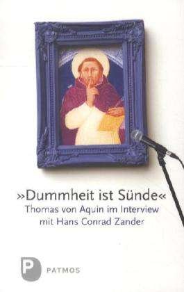 Cover for Zander · 'Dummheit ist Sünde' (Bog)
