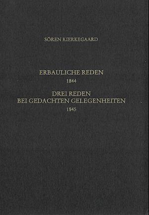 Cover for Sören Kierkegaard · Vier erbauliche Reden 1844. Gesammelte Werke und Tagebücher. 13/14. Abt. Bd. 8 (Paperback Book) (2004)