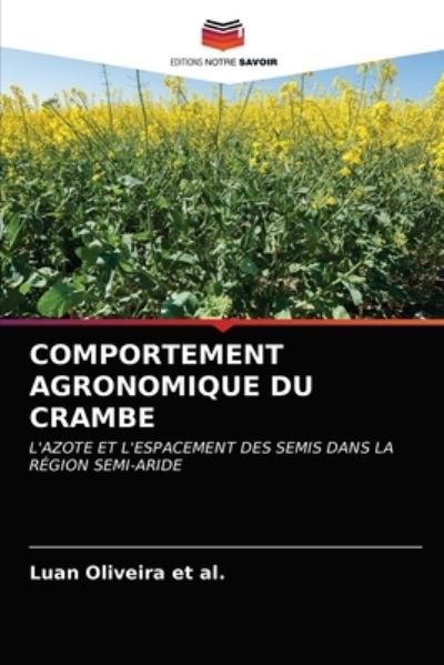 Cover for Luan Oliveira Et Al · Comportement Agronomique Du Crambe (Paperback Book) (2021)