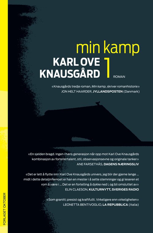 Cover for Karl Ove Knausgård · Min kamp (Book) (2011)