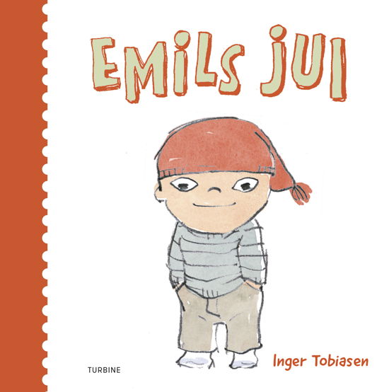 Cover for Inger Tobiasen · Emils jul (Cardboard Book) [1º edição] (2022)