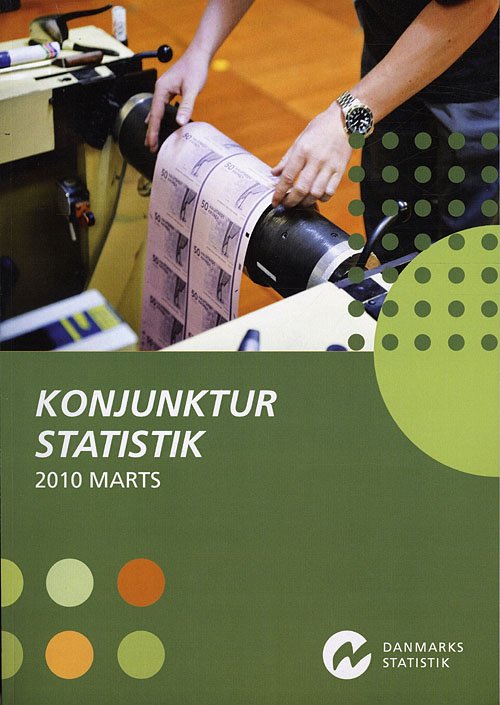 Cover for Ukendt forfatter · Konjunkturstatistik 2010 Marts (Sewn Spine Book) [1st edition] (2010)