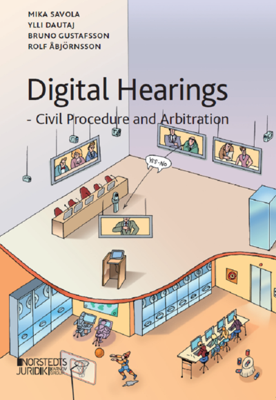 Cover for Ylli Dautaj · Digital Hearings : Civil Procedure and Arbitration (Book) (2022)