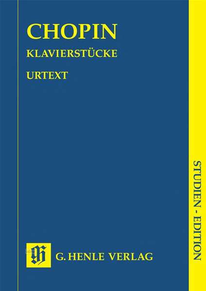 Klavierstücke,Studien.HN9318 - F. Chopin - Bøger -  - 9790201893181 - 