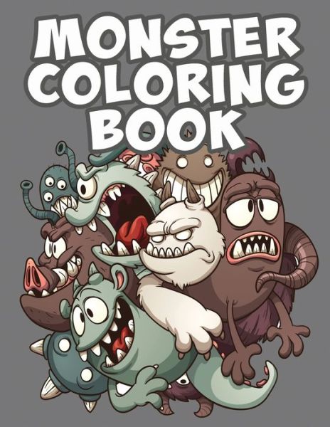 Cover for K L DeWitt · Monster Coloring Book (Paperback Book) (2020)