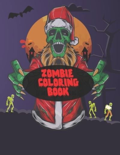 Cover for Tikon Art · Zombie Coloring Book (Pocketbok) (2020)