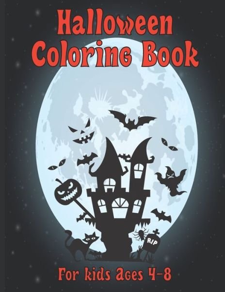 Halloween coloring book for kids ages 4-8 - Fm Halloween Coloring Pages - Kirjat - Independently Published - 9798675272181 - perjantai 14. elokuuta 2020