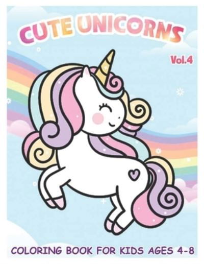 Cover for Benmore Book · Cute Unicorns (Paperback Book) (2021)