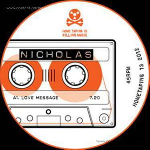 Cover for Nicholas · Love Message (12&quot;) (2012)