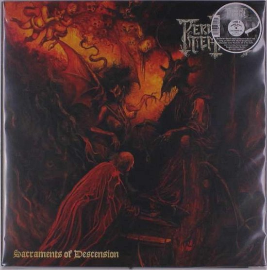 Cover for Perdition Temple · Sacraments of Descension (Orange Galaxy) (LP) [Coloured edition] (2022)