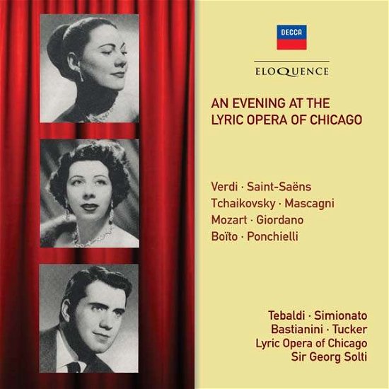 An Evening At The Lyric Opera Of Chicago - Georg Solti - Musiikki - ELOQUENCE - 0028948275182 - perjantai 14. heinäkuuta 2017