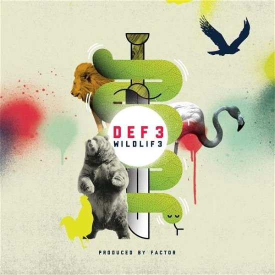 Cover for Def3 · Wildlif3 (CD) (2014)
