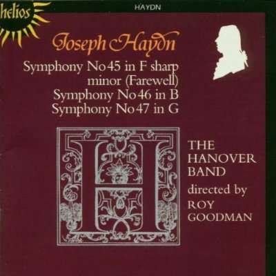 Cover for J. Haydn · Symphonies 45-47 (CD) (2002)