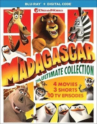 Cover for Madagascar: the Ultimate Collection (Blu-ray) (2019)