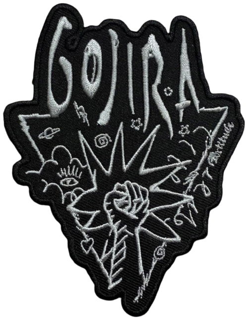 Cover for Gojira · Patch Power Glove (11 x 8,2 cm) (MERCH) (2025)