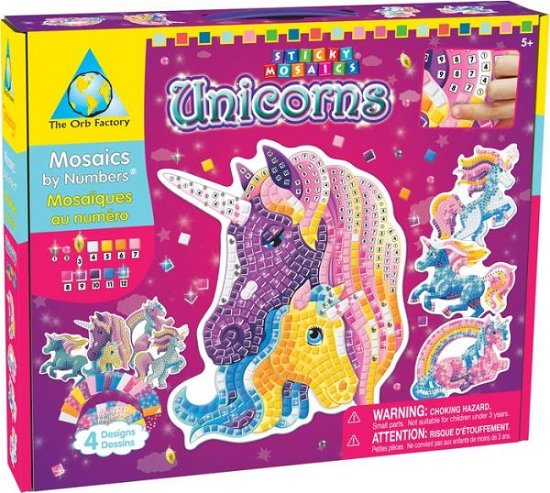 Sticky Mosaics Unicorns - The Orb - Koopwaar - Orb Factory - 0622222067182 - 2020