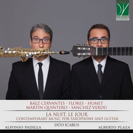 Cover for Duo Icarus · La Nuit Le Jour: Contemporary Music for Saxophone (CD) (2020)