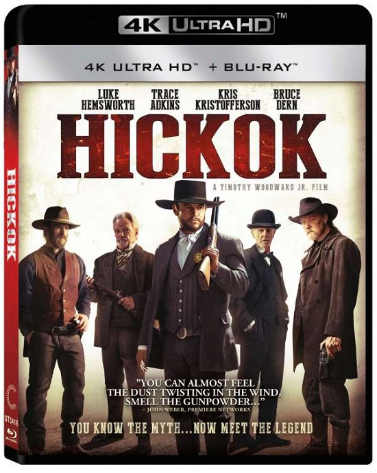 Cover for Hickok 4k Ultra Hd + Blu-ray (4K Ultra HD) (2017)