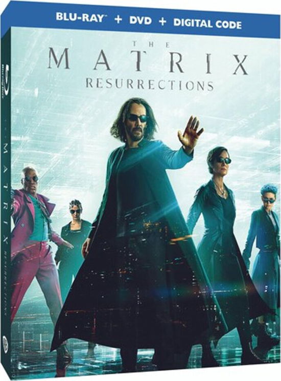 Cover for Matrix Resurrections (Blu-ray) (2022)