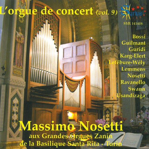 Cover for Nosetti Massimo · L'Orgue De Concert 9 Syrius Klassisk (CD) (2008)
