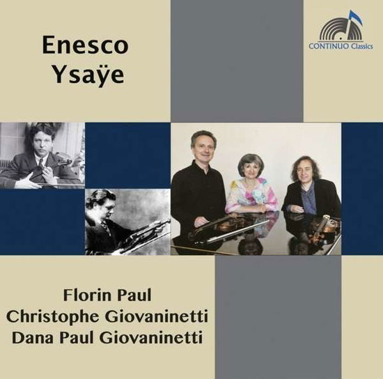 Cover for Enesco / Ysaye (CD) (2015)