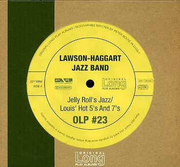 Cover for Lawson-haggart Jazz Band · Jelly Roll's Jazz / Louis' Hot 5's and 7's (CD) (2011)