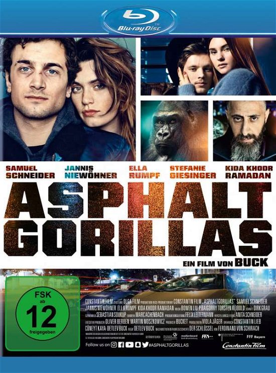 Cover for Samuel Schneider,ella Rumpf,jannis Niewöhner · Asphaltgorillas (Blu-Ray) (2019)