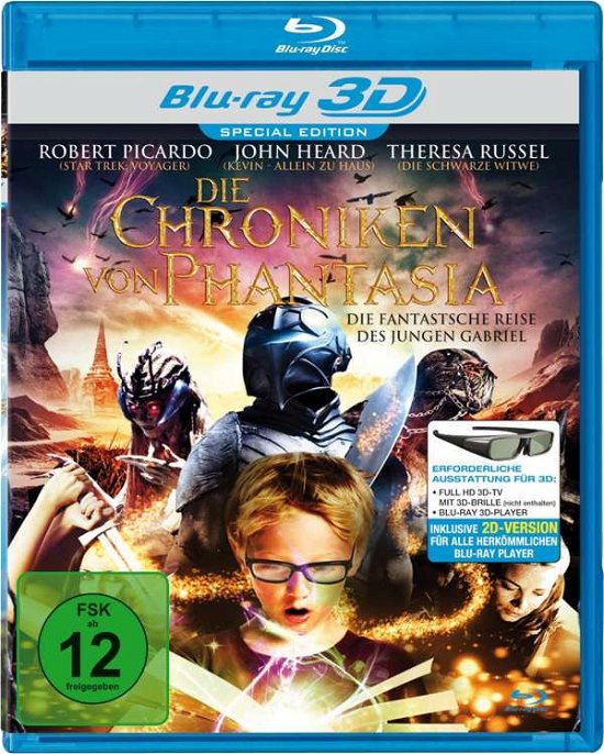 Die Chroniken Von Phantasia Real 3D - Picardo / Young / Heard / Russel / Says / Michaels - Filme - GREAT MOVIES - 4051238059182 - 25. August 2017
