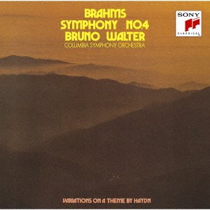Cover for Bruno Walter · Brahms: Symphony No. 4 &amp; Haydn Variations (CD) [Japan Import edition] (2020)