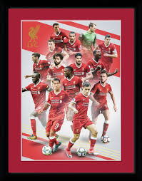 Liverpool: Players 17/18 (Stampa In Cornice 30x40cm) - Liverpool - Gadżety - Gb Eye - 5028486387182 - 