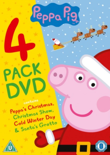 Cover for Peppa Pig Xmas Col. 4 Vol Dvdrpk · Peppa Pig - The Christmas Collection (DVD) (2014)