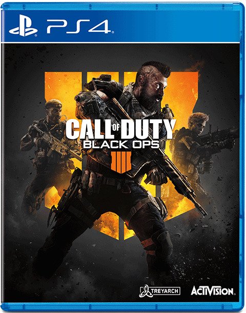 Cover for Game · Call Of Duty: Black Ops 4 (ps4) (SPILL)