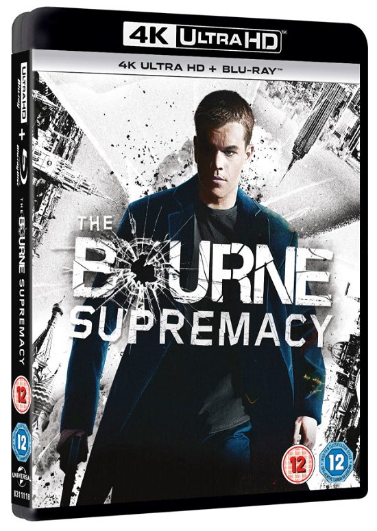 Cover for The Bourne Supremacy (4k Blu-r · Bourne - The Bourne Supremacy (4K UHD Blu-ray) (2017)