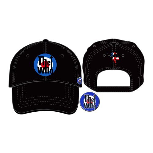 Cover for The Who · The Who Unisex Baseball Cap: Target &amp; Leap (CLOTHES) [Black - Unisex edition] (2009)