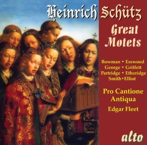 Cover for Pro Cantione Antiqua · 12 Great Motets Alto Klassisk (CD) (2000)