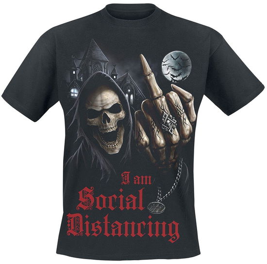 Spiral: Social Distance - T-Shirt Black Uomo M - Spiral - Movies -  - 5055800659182 - 