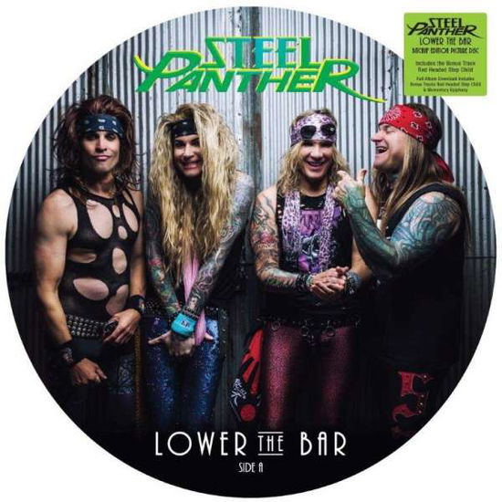 Cover for Steel Panther · Lower the Bar (LP) [Picture Disc edition] (2017)