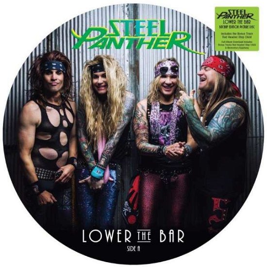 Cover for Steel Panther · Lower the Bar (LP) [Picture Disc edition] (2017)