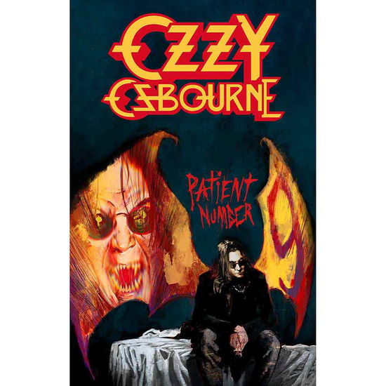 Cover for Ozzy Osbourne · Ozzy Osbourne Textile Poster: Patient No.9 (Poster)