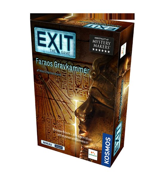 EXIT: Faraos Gravkammer (DA) -  - Board game -  - 7072611001182 - 
