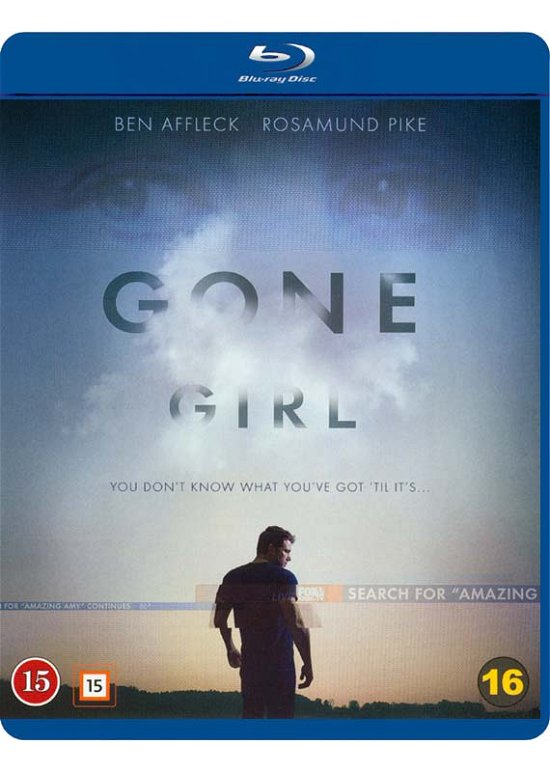 Cover for Gone Girl (Kvinden der forsvandt) (Blu-ray) (2016)