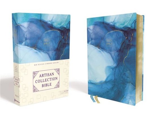 Cover for Zondervan · NRSV, Artisan Collection Bible, Cloth over Board, Blue, Art Gilded Edges, Comfort Print (Hardcover bog) (2020)