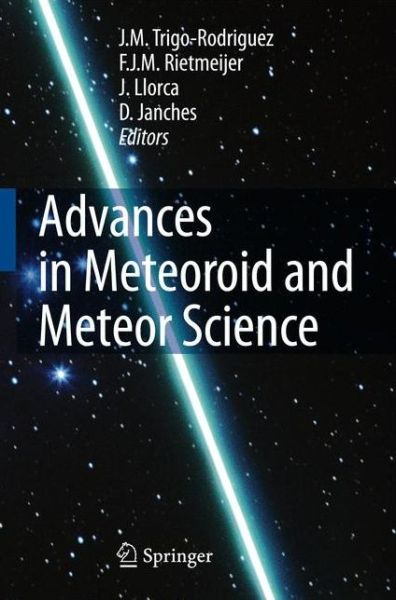 Cover for Advances in Meteoroid and Meteor Science (Hardcover Book) [2008 edition] (2008)