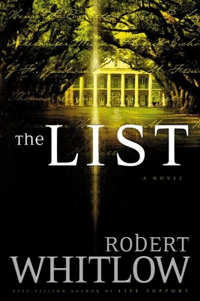 Cover for Robert Whitlow · The List (Paperback Book) (2004)