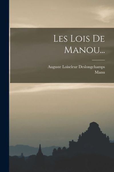 Cover for Manu · Lois de Manou... (Book) (2022)
