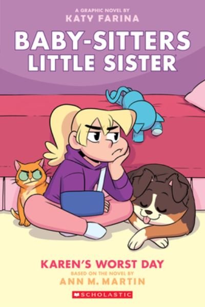 Cover for Ann M. Martin · BSLSG 3: Karen's Worst Day - Babysitters Little Sister Graphic Novel (Paperback Book) (2023)