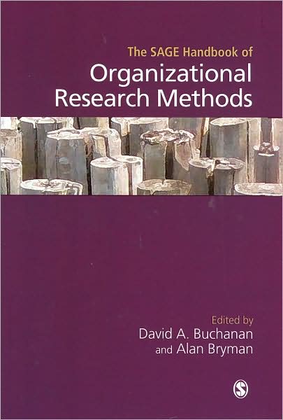 Cover for David Buchanan · The SAGE Handbook of Organizational Research Methods (Hardcover Book) (2009)