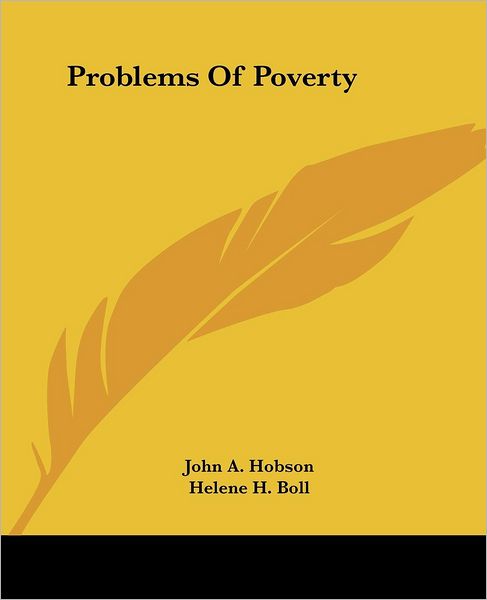 Cover for Helene H. Boll · Problems of Poverty (Paperback Bog) (2004)